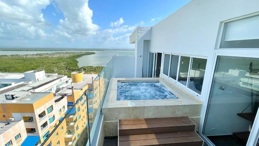 Family Jacuzzi Ac 10pax Wifi 3br Next Americasco Cartagena
