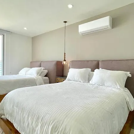 Family Jacuzzi Ac 10pax Wifi 3br Next Americasco Apartment