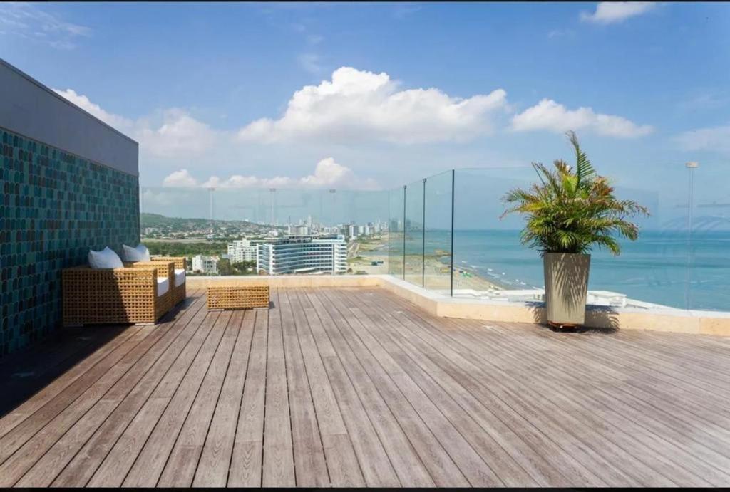 Apartamento Penthouse En Zona Norte Luxury Con 3 Y Excelente Wifi Cartagena