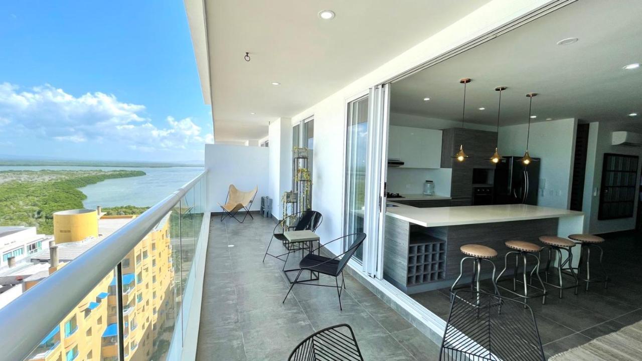 Apartamento Penthouse En Zona Norte Luxury Con 3 Y Excelente Wifi Cartagena